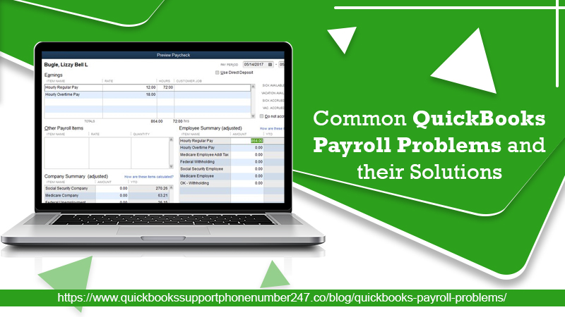 ommon QuickBooks Payroll Problems