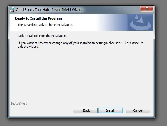 QuickBooks tool hub install option image
