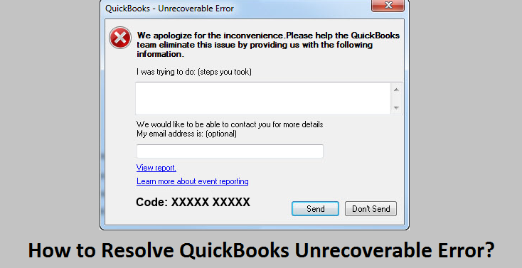 QuickBooks-Unrecoverable-Error