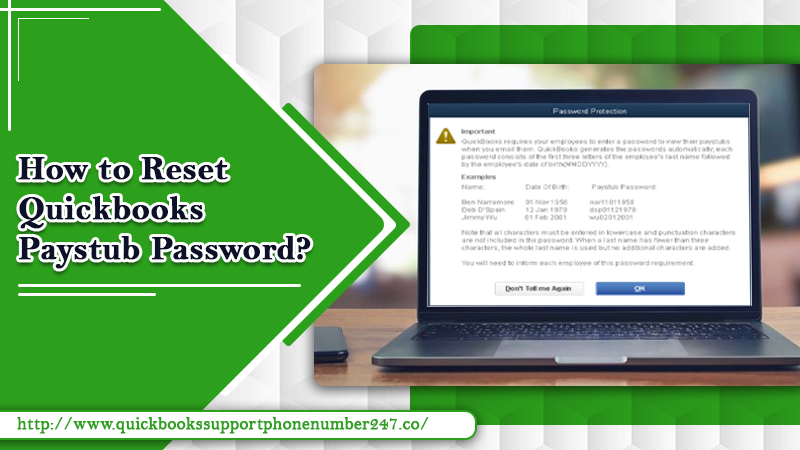Quickbooks Paystub Password
