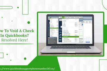How to void a check in quickbooks